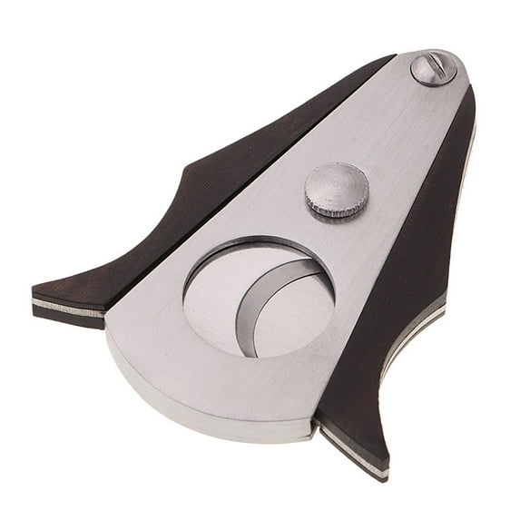 Cutter Wood and Polished Stainless and Lock System,75x60x5mm/ 0.25x0.20x0.02inch -