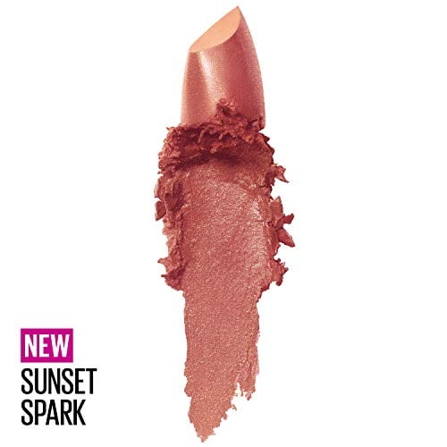 Labial hidratante Maybelline New York Color Sensational Acabado Crema 4 Tonos Nude Rosa Rojo Ciruela