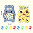 thumbnail image 3 of Bangcool Kids Game Dart Board Set Animal Double Sided Dart Board Game Sticky Ball Game, 3 of 10