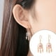 thumbnail image 2 of Qarigey 1 par de pendientes de mujer, adorno de pendiente de borla redonda, decoración de oreja de moda, joyería para novia, joyería para citas, Ropa, zapatos y accesorios Miscelánea Rojo Qarigey AP014187-01, 2 of 6