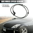 thumbnail image 3 of Sensor de Velocidad de Rueda ABS Frontal Izquierdo Derecho Único Bargains para Nissan Mk3 2003-2010 No.47910AX600 Negro, 3 of 7