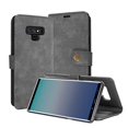 thumbnail image 1 of Galaxy Note 9 wallet case, Mignova Folio case with card slot and detachable magnetic hard case for Samsung Galaxy note 9 case 2018(Gray）, 1 of 9
