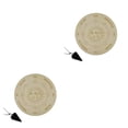 thumbnail image 2 of Baohd 1/2/3/5 Planche à Pendule Ronde en Bois Faite à la Main avec Pendentif Noir à la Mode Collier Décoration Maison Vert 2 Pcs, 2 of 6