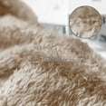Exclusivo Mezcla Plush Fuzzy Fleece Twin Size Bed Blanket, Super Soft