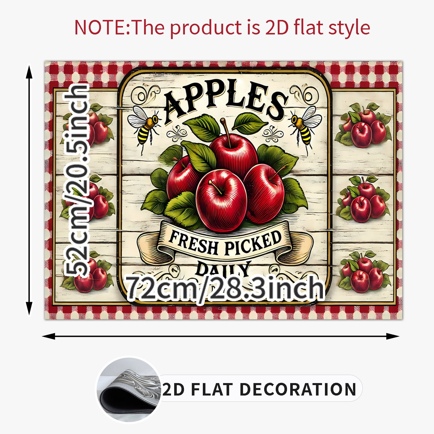 Stove Top Cover for Electric Stove 28 "x 20 ", fruit pattern Heat Resistant Glass Top Stove Cover Protector, Induction Cooktop Protector Stove Top Covers Mat, Kitchen Flat Stove Top Covers