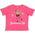 thumbnail image 3 of Inktastic Grandmama Girl Ballerina Monkey Girls Toddler T-Shirt, 3 of 5