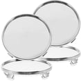 thumbnail image 4 of Vehicle Hubcaps Silver 4Pcs 2.4X2.4X0.4In, 4 of 8