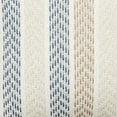 thumbnail image 6 of Altair Oceanside Chevron Blue / Brown 18" x 18" Indoor Square Hand - Crafted Throw Pillow, 6 of 6