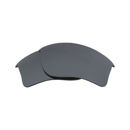 Replacement Lenses Compatible with OAKLEY Flak Jacket XLJ Polarized Silver