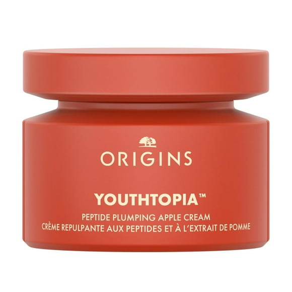 Origins Youthtopia Peptide Plumping Apple Moisturizer | Revitaliza y da volumen a la piel | Con péptidos y células madre de manzana, 50 ml