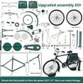 thumbnail image 2 of DIY Retro Bicycle Model Ornament For Kids and Adults, Creative 110 Simulation Mini Bicycle Model Scale Kit With Inflator and , Finger Bike Models Toys For Desktop Decoration Ornament, 2 of 10