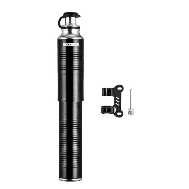 koolsoo Pump Aluminum Alloy Cycling Tire Inflator Telescopic Lightweight 110PSI Bike Pump 110PSI