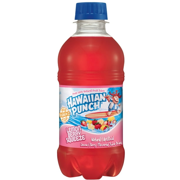Lemon Berry Squeeze Hawaiian Punch Recipe 9 (24 Bottles) Hawaiian Punch Lemon Berry Squeeze, 10 Fl Oz