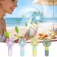 thumbnail image 7 of Lenkho Cartoon Portable Handheld Fan, Mini Personal Fan with USB Charging Base, Rechargeable Small Desktop Cooling Fan for Home, Outdoor, Travel, Kids & Gift, 7 of 7