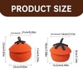 thumbnail image 3 of Hinati Clearance Sale Promotion Halloween Pumpkin Basket Weave Rope Round Storage Airtight Food Storage Containers Dry Food Canisters for Pantry Organization and Storage, 3 of 9