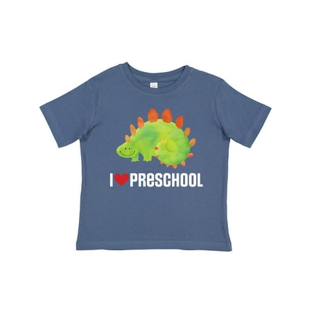 

Inktastic Preschool Dinosaur Back to School Gift Toddler Boy or Toddler Girl T-Shirt