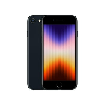 Boost Mobile iPhone SE3, 64 GB, Black - Prepaid 