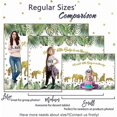 thumbnail image 3 of 8x6ft Baby Shower Backdrop Tropical Palm Leaves Gold Decor Wild One for Jungle Animals Themed Children Birthday Photography Background Dessert Table P, 3 of 4