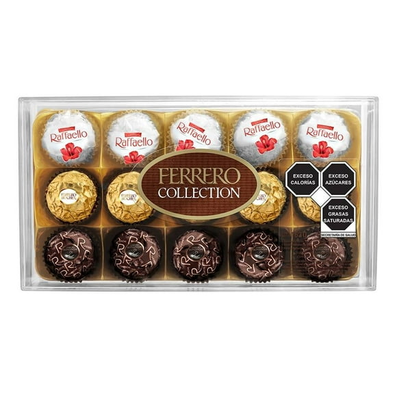 Chocolate Ferrero Collection varios sabores 15 pzas