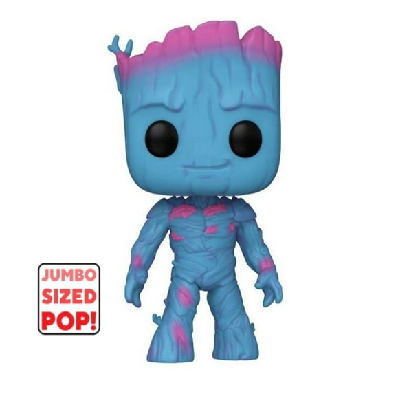 Funko POP! Guardians of The Galaxy: Volume 3 - Groot (Blacklight) 10-inch Jumbo Vinyl Figure