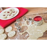 Fox Run Stainless Steel Linzer Cutter Set, 6-Piece, 2.5 x 2.5 x 1.75