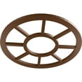 thumbnail image 2 of 28"OD x 10 1/8"ID x 3/4"P Grace Architectural Grade PVC Pierced Ceiling Medallion, Copper, 2 of 6