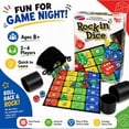 thumbnail image 2 of Rocking Dice Game,Non-Stop Fast Simultaneous Gameplay Dice Rolling Board Game,Fast-Paced Party Game for Family Game Night Travel Camping,Fun Gift for Players and Game Enthusiasts(2 Set), 2 of 6