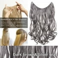 thumbnail image 2 of Extensions de Cheveux Invisibles en Fil Synthétique, 2 of 5