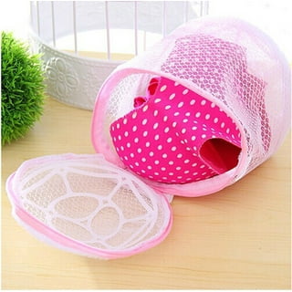 4Pcs 6.7x7.1 Cylinder Mesh Laundry Bags Bra Washing Bag for Underwear -  Pink - On Sale - Bed Bath & Beyond - 38151071
