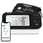 Omron 7 Series Upper Arm Blood Pressure Monitor and AC Adapter Kit