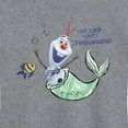 thumbnail image 3 of Frozen - Olaf Presents - Olaf Ariel - Women's Short Sleeve Graphic T-Shirt, 3 of 5