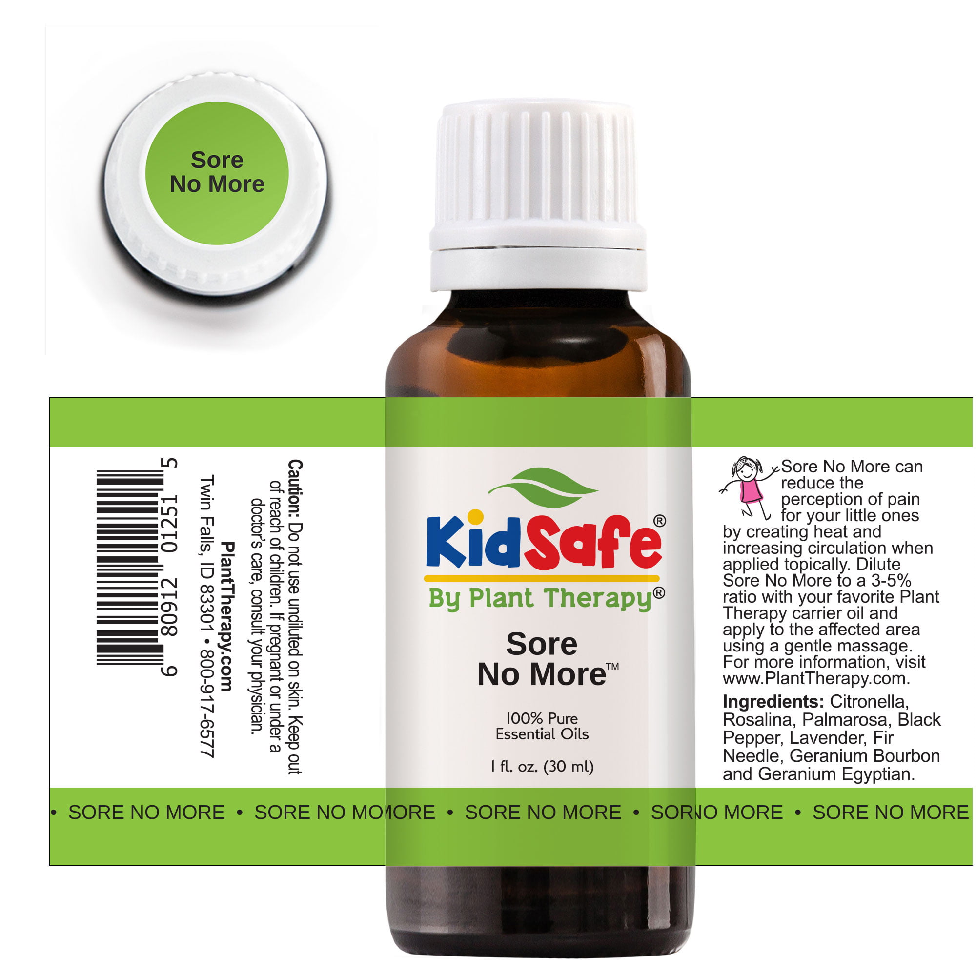 Plant Therapy No More Warts Essential Oil Blend | 100% Pure, KidSafe, Undiluted