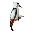 Closeout! Ongmies Lifelike Plastic Woodpecke with Real Feather