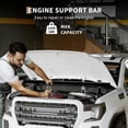 thumbnail image 2 of Aprafie 1100 lbs Engine Support Bar Traverse Hoist with Sliding Bracket & 12.2" Lift Screw with Rubber Crank for Pickup Trucks, Home Garages & Professional Auto Repair Shops, Black, 2 of 6