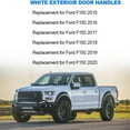 thumbnail image 5 of 4Pcs 2015-2020 For Ford F-150 F150 Oxford White Door Handles Front and Rear Set Wear-Resisting, Waterproof Repair, 5 of 7