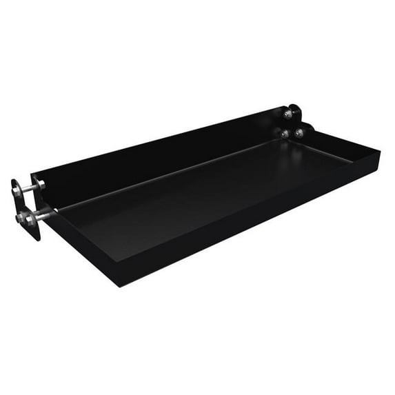 Vestil Manufacturing LAD-TT-E 26.37 in. Ladder Tool Tray - ESD Black