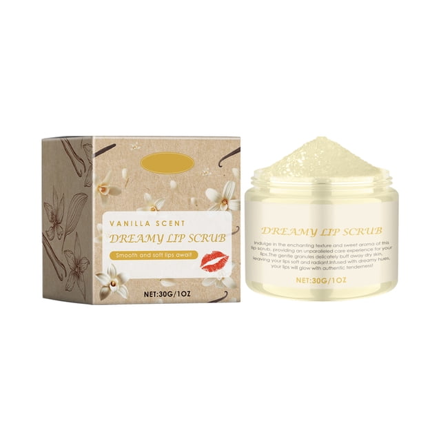 Bilqis Exfoliant pour les Lèvres Élimine les Peaux Mortes Réduit les Ridules Hydrate et Répare le Rouge à Lèvres 30g