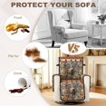 thumbnail image 7 of SCRAWLGOD Deer Aztec Print Non Slip Recliner Chair Cover Soft Washable Furniture Protector Pet Friendly Recliner Cover with Pocket, 7 of 7