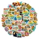 thumbnail image 1 of Popular! Hawaiian Water Bottle Stickers, 50pcs Summer Stickers, Cute Hawaiian Summer Waterproof Stickers, Sunny Beach Ocean Stickers, Laptop, Phone, Skateboard, 1 of 5