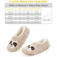 thumbnail image 7 of cosyone1997 Cute Fuzzy Animal Slippers for Women Girls Teens Kids, Warm Fluffy Bedroom Socks Indoor, Cozy House Shoes Non-slip Grip Soles, Winter Funny Gifts Unique, 7 of 7