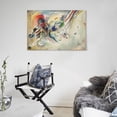 thumbnail image 5 of Vasilij Kandinskij Composition Study for Bild Mit Zwei Roten Flecken Wall Decoration Painting Picture Print Canvas Poster Wall Paint Art Posters Decor Modern Home Artworks Gift 16x24inch(40x60cm), 5 of 6