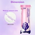 thumbnail image 5 of DUAIU Cotton Rounds 400 Count - Cotton Pads for Face Disposable Makeup Removal Facial Premium Toner Pads Soft Face Nail Cleansing Pads, 5 of 5