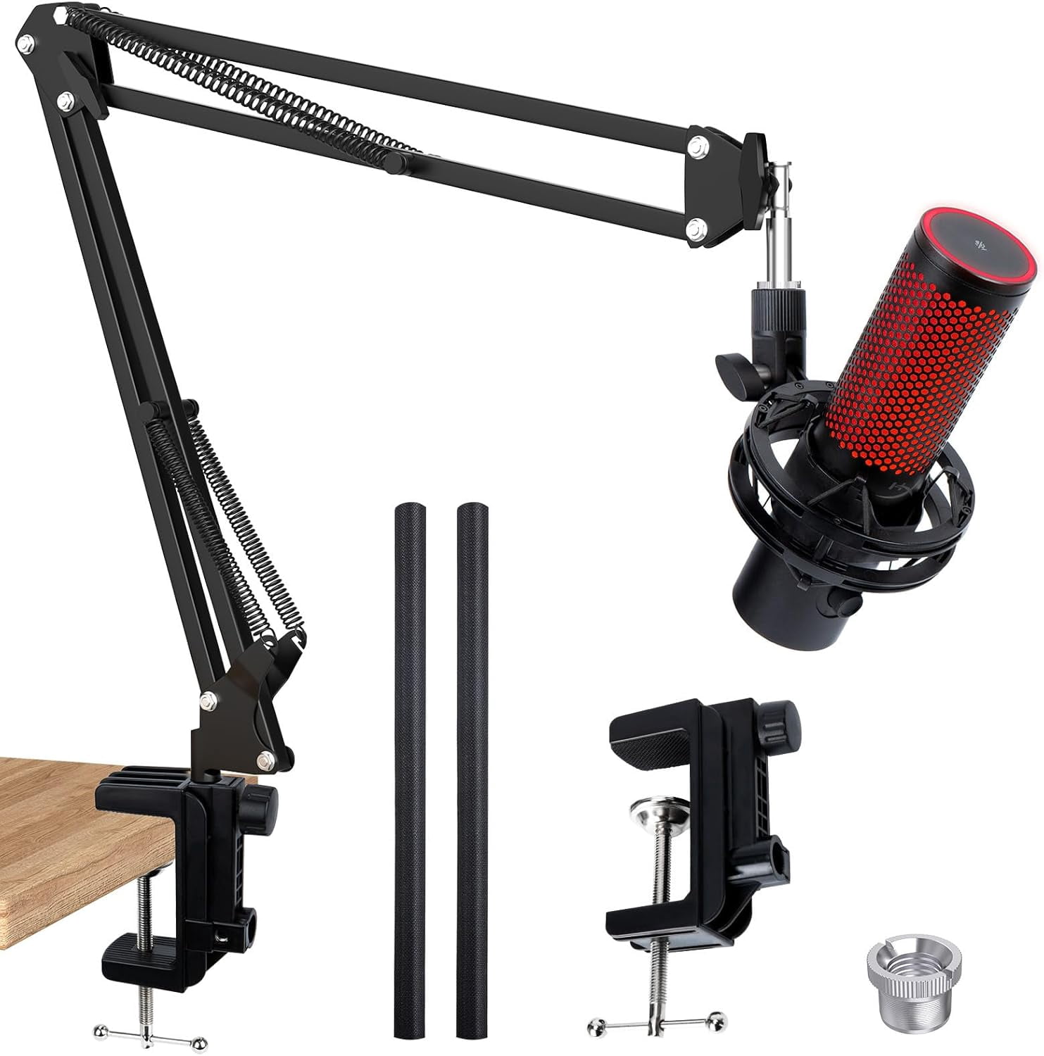 SUNMON Microphone Stand for HyperX QuadCast, Adjustable Boom Arm