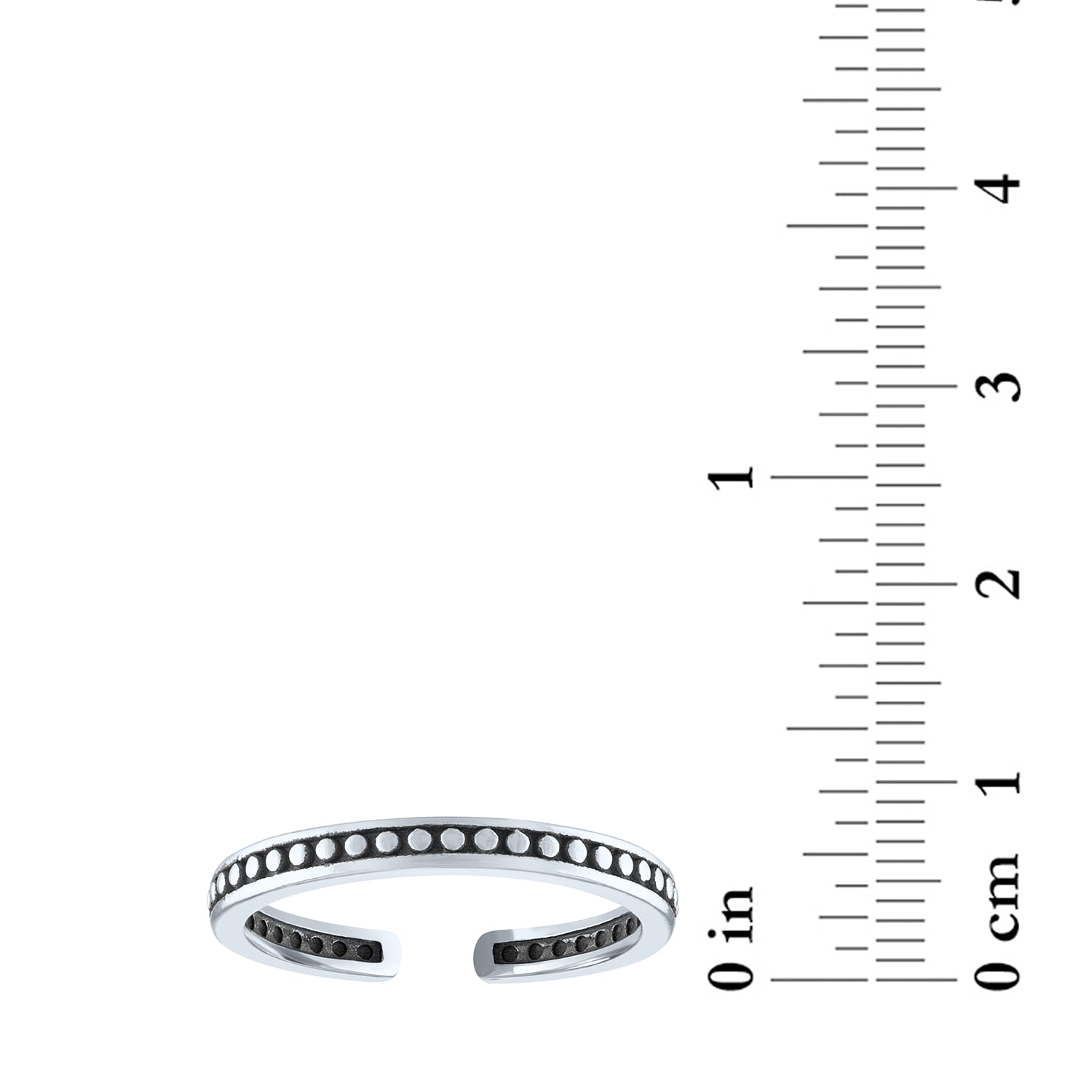 Ladies Brilliance Fine Jewelry Sterling Silver Stack Ring Set