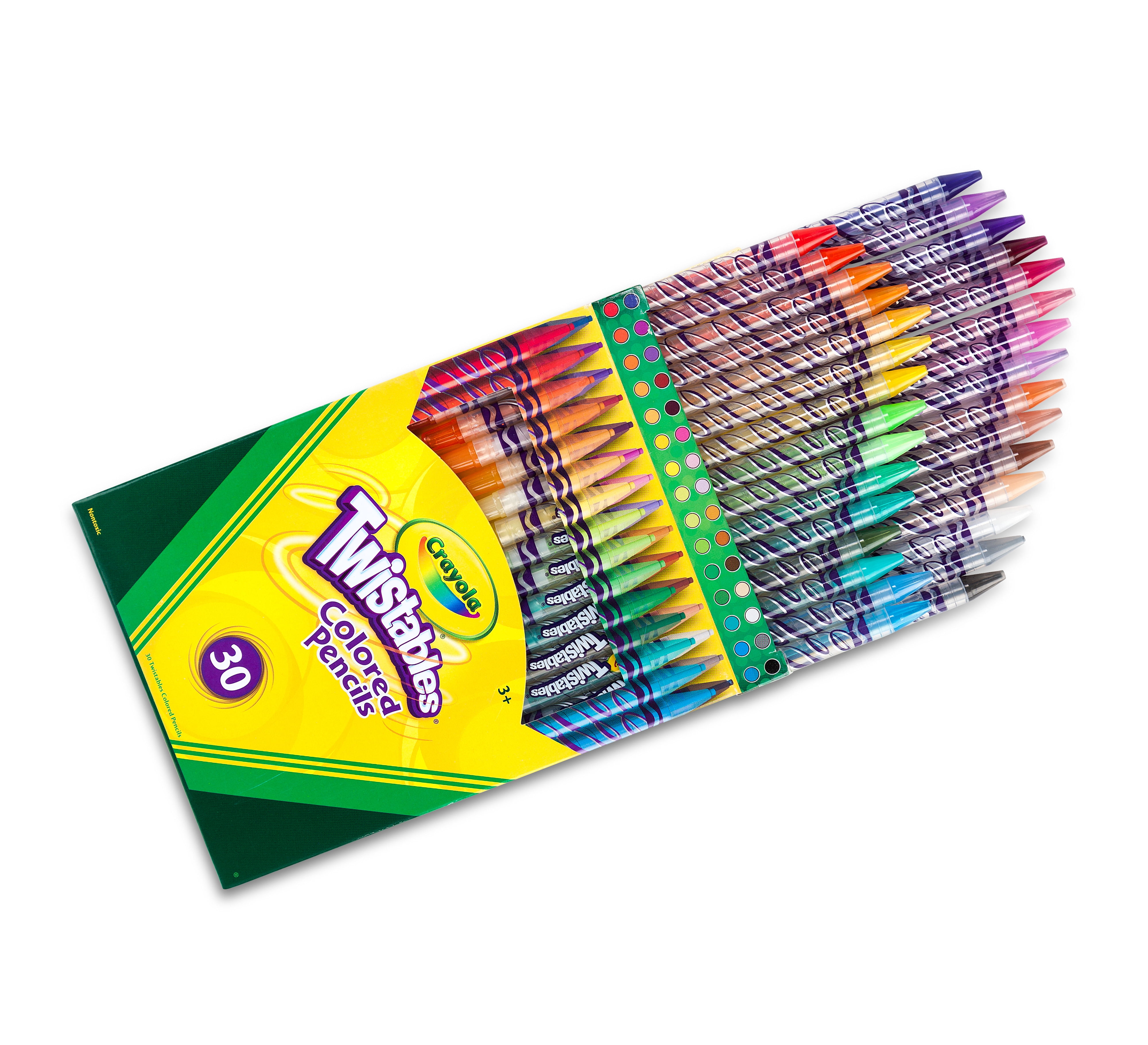 Crayola 30 Count Twistable Colored Pencils 