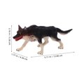 thumbnail image 2 of MOVTOTOP Cognitive Wolf Model 1Pcs Abs Material For Educational Use 11.8x2.2x1.8in, 2 of 8