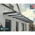 thumbnail image 5 of Palram - Canopia Sophia XL 9000 28' x 5' Acrylic Awning - Gray/Mist, 5 of 7