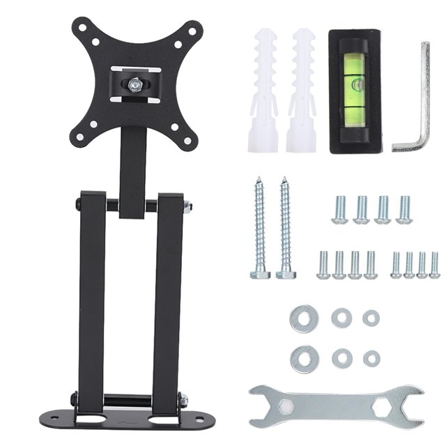 Soporte de pared universal para TV de 10 a 32 pulgadas, ajustable y giratorio, soporte flexible para una visualización perfecta