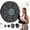 Black, variant on Lume Wear Smart Musical Boxing Training Machine with 9 Gears and Boxing Gloves. A Wall Mounted Boxing Machine for Adults and Teens for Cardio Exercise and Stress Relief