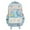 Z42-Blue, variant on Kawaii Cookie Pendant Patchwork Backpack Embroidery Cartoon Print Large Capacity Spine Protective Waterproof Teen Back To School Bookbag